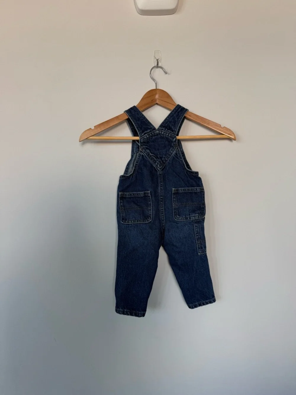 3/$20⚡️ Old Navy Dark Wash Unisex Workwear Jean Overalls Denim Y2K Inspired